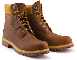 Shop Timberland Premium 6 Inch Waterproof Boot ''Marrone Medio Giallo'' A628D