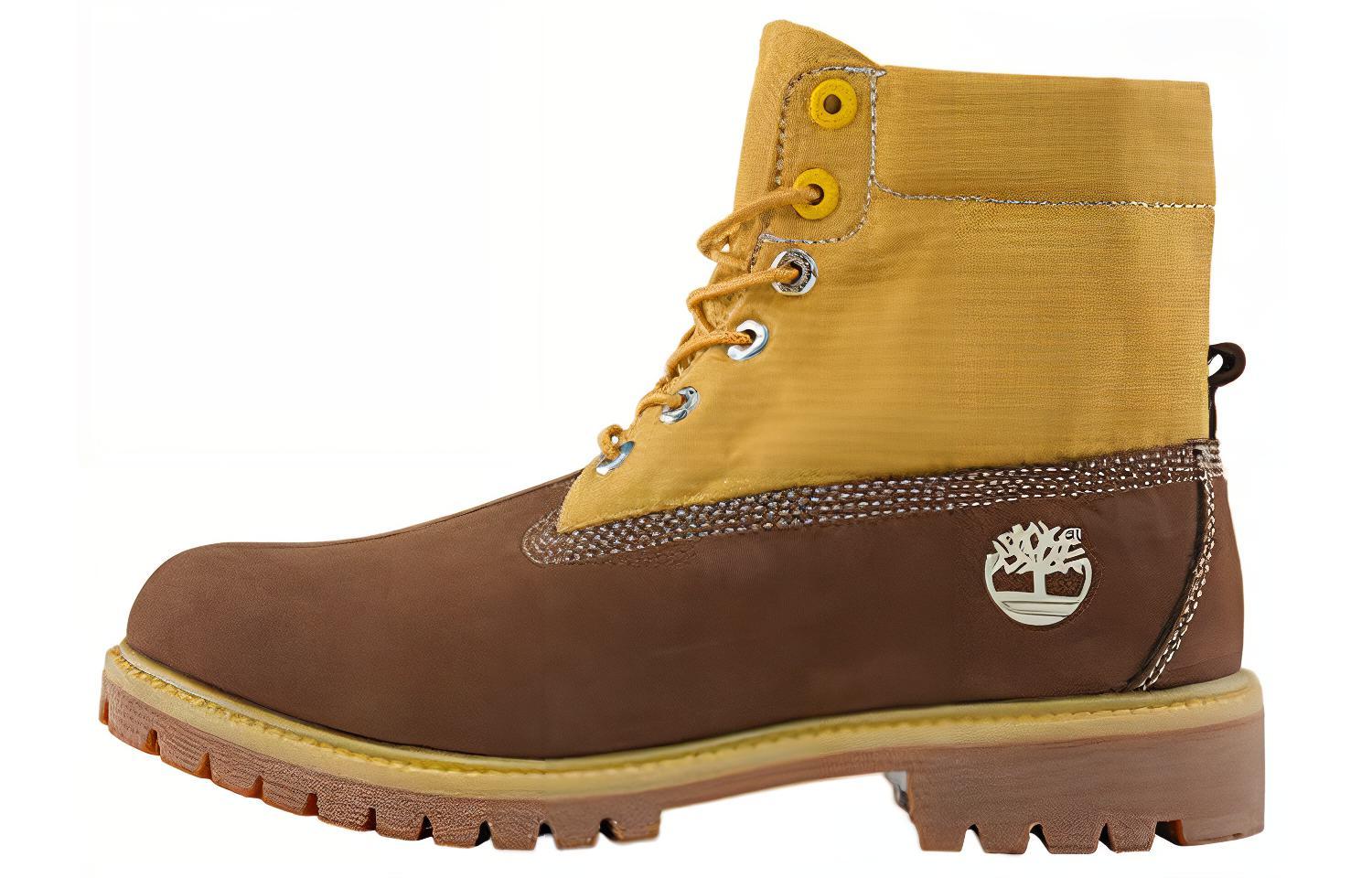 Timberland PRM 6 Inch Waterproof Boots 'Brown Nubuck with Wheat'