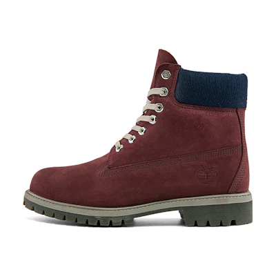 Timberland PRM 6 Inch Waterproof Boots 'Burgundy Nubuck'