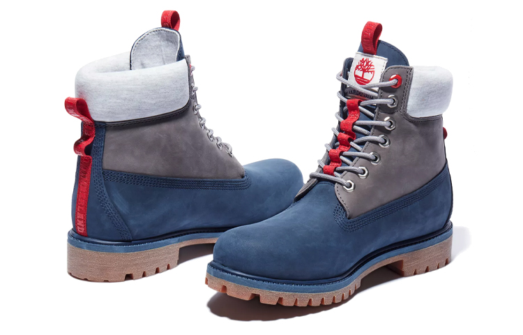 Shop Timberland Premium Boot 'Comfortable Minimalist Blue-Grey' A2QDT019