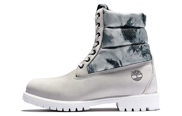 Timberland Premium High-Top Work Boots 'White Grey' A2E6H100