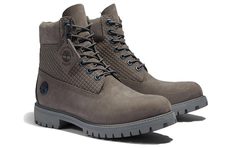 Lookbook Timberland Premium Mid-Top 'Smoky Grey' A5PMJ033