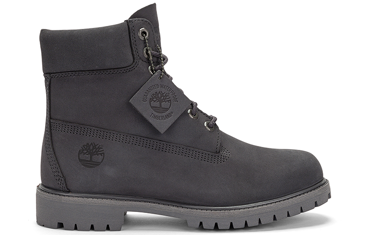 Lookbook Sepatu Boots Anti Air Timberland Premium 'Abu-abu Gelap Nubuck' A5RBMW