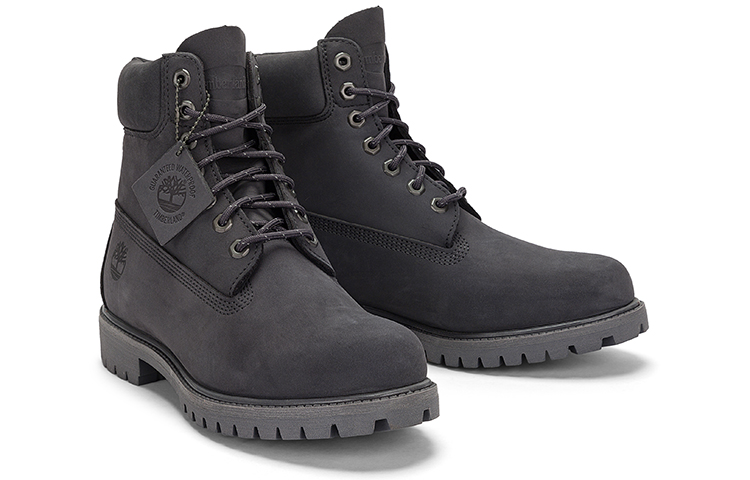 Details for Sepatu Boots Anti Air Timberland Premium 'Abu-abu Gelap Nubuck' A5RBMW