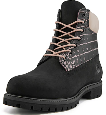 Timberland Premium Boot Tahan Air 'Black Nubuck with Pink' Lebar Fit A2JCKW Lookbook Timberland Premium Boot Tahan Air 'Black Nubuck with Pink' Lebar Fit A2JCKW