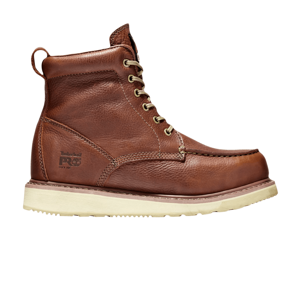 Timberland Pro 6 Inch Soft Toe Wedge Boot 'Rust' TB053009-214