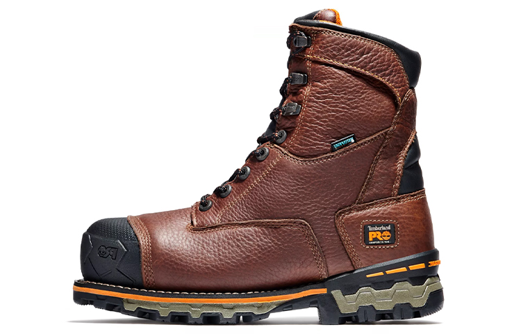 Timberland Pro Boondock 8-Inch Composite Toe Waterproof Work Boots 'Brown' 89628214