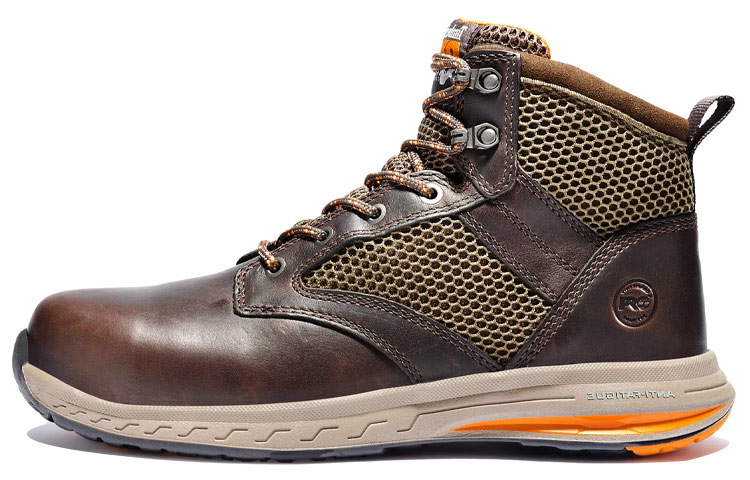 Timberland Pro Drivetrain Mid Safety Boots 'Brown' A1X16214