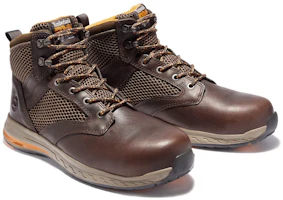 Shop 添柏嵐 Timberland PRO 休閒戶外耐磨高筒工裝靴 深棕