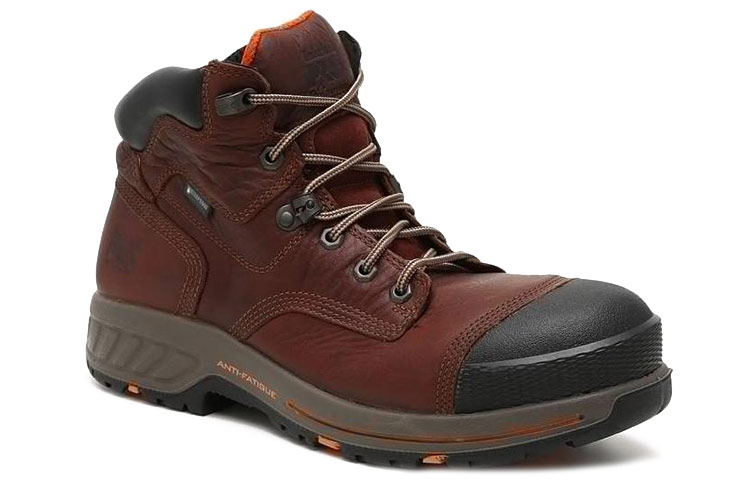 Order Timberland Pro Helix Composite 'Mid Top Brown Work Boots' 481626