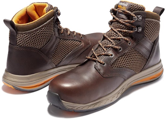 Timberland Pro Drivetrain Mid Safety Boots 'Brown' A1X16214 Purchase Timberland Pro Drivetrain Mid Safety Boots 'Brown' A1X16214