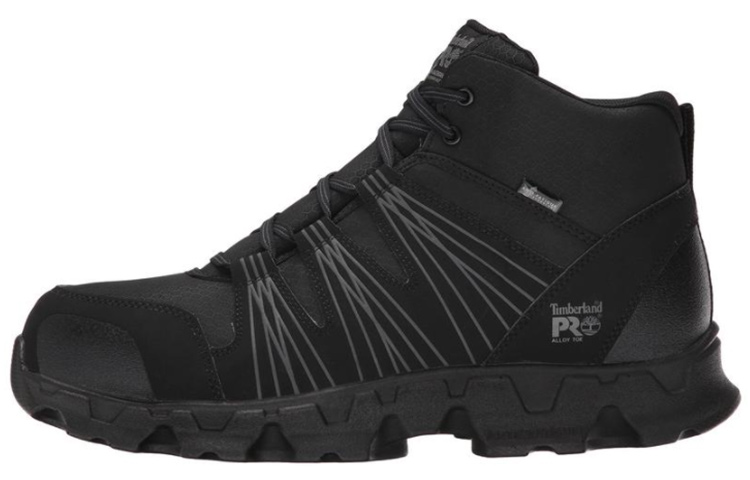 Timberland PRO Mid Alloy 'Black Workboot' 017D1FAB