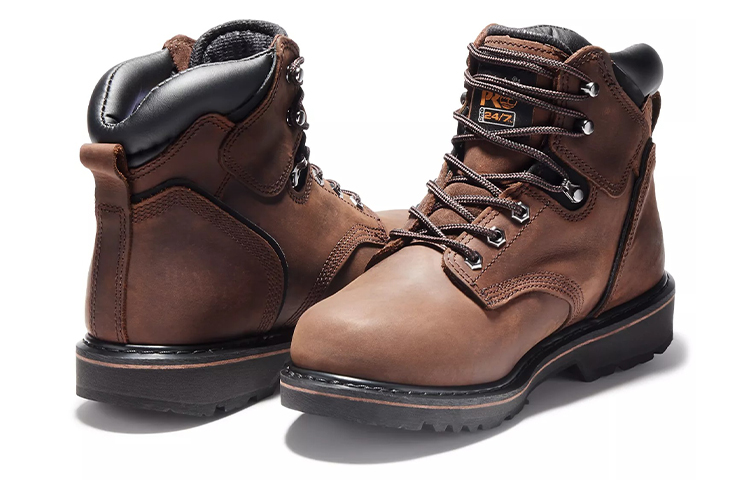 Lookbook 添柏岚 Pro Pit Boss 中幫工裝靴 棕油色