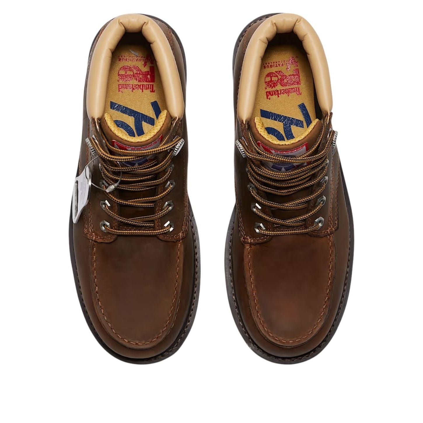 Order Timberland PRO Gridworks 6吋軟頭防水工作靴 帕卜斯藍帶啤酒棕全粒面皮 TB0A64KK-EM4