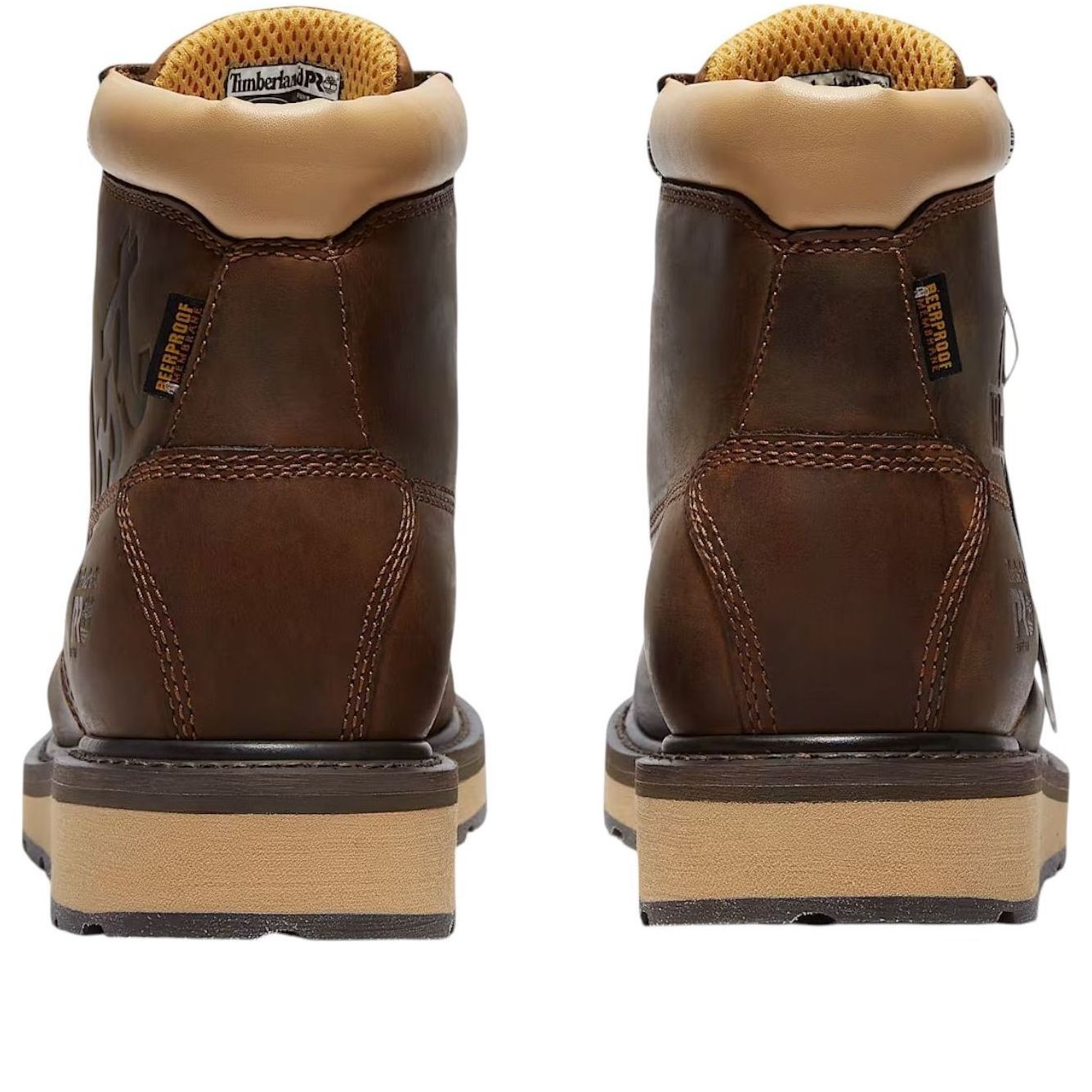 Lookbook Timberland PRO Gridworks 6吋軟頭防水工作靴 帕卜斯藍帶啤酒棕全粒面皮 TB0A64KK-EM4