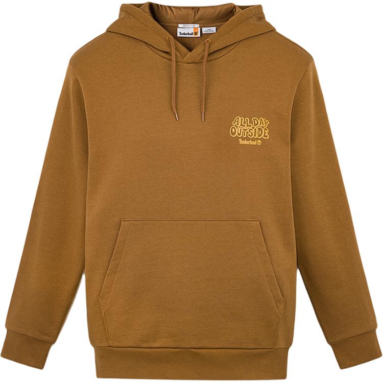 Timberland Pullover Hoodie Sweatshirt in Dark Wheat Color A43J5-EH2