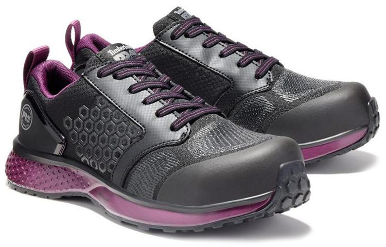 Order 팀버랜드 리액션 로우 '블랙 퍼플' A2174001