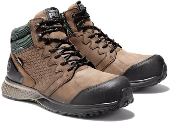 Timberland Reaxion Mid 'Comfort Brown-Green Outdoor Boot' Kasut Luar A1ZRC214 Order Timberland Reaxion Mid 'Comfort Brown-Green Outdoor Boot' Kasut Luar A1ZRC214