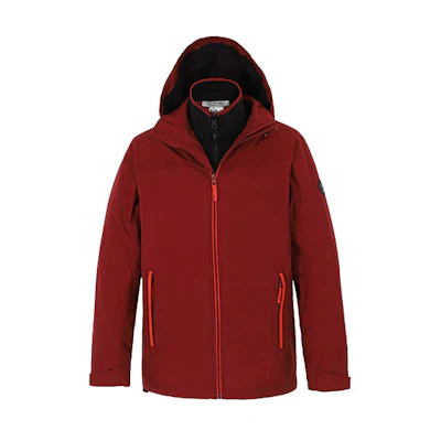 Timberland Red 3-in-1 Outdoor Winter Hooded Jacket A21H5-V15