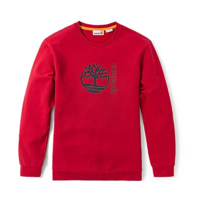Timberland Red Tail Sage Fleece Knit Pullover Crewneck Sweatshirt A5UX5-CA1