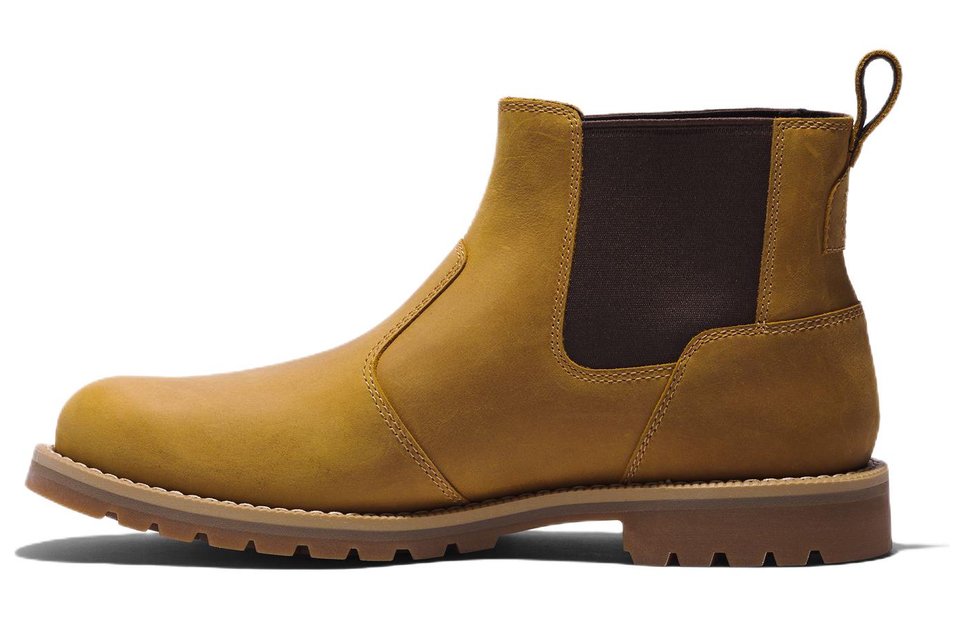 Timberland Redwood Falls Mid 'Wheat Black' Chelsea Boot A2AG6231