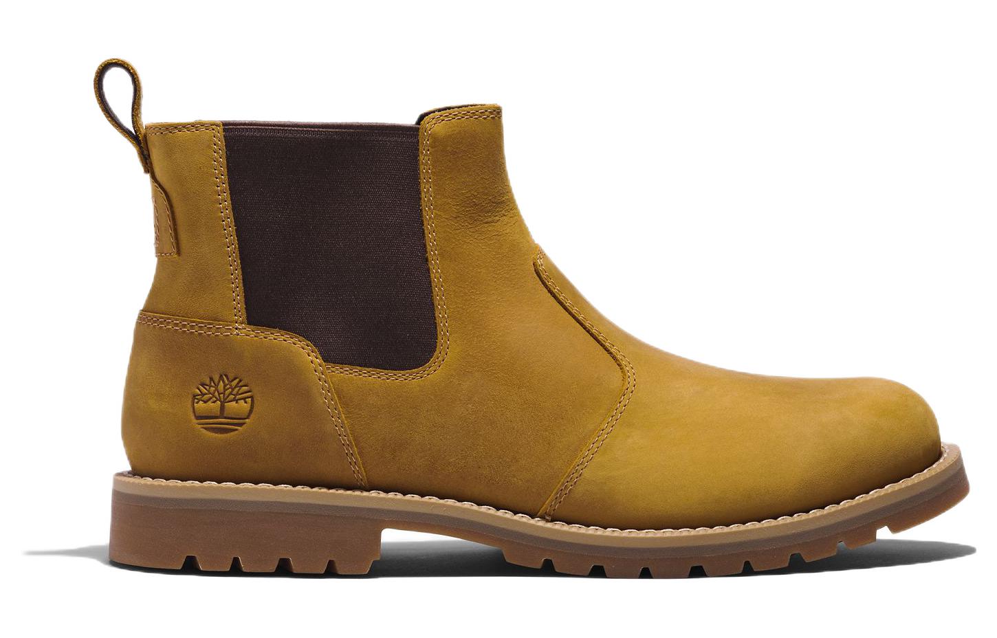 Order 添柏岚 REDWOOD FALLS 耐磨 中筒 切爾西靴 黃黑色