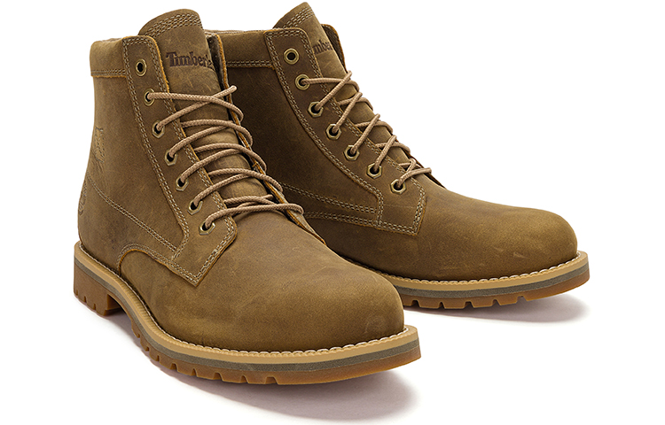 Shop Timberland Redwood Falls Waterproof Boot 'Medium Brown Full Grain' A5Z7DW