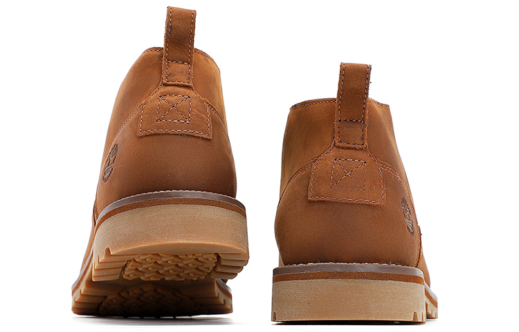 Lookbook 添柏岚 Redwood Falls 防水高筒休闲时尚马丁靴 中棕色