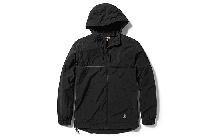 Timberland Reflective Outdoor Hooded Jacket Unisex Black A41B5-001
