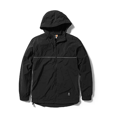 Timberland Reflective Outdoor Hooded Jacket Unisex Black A41B5-001