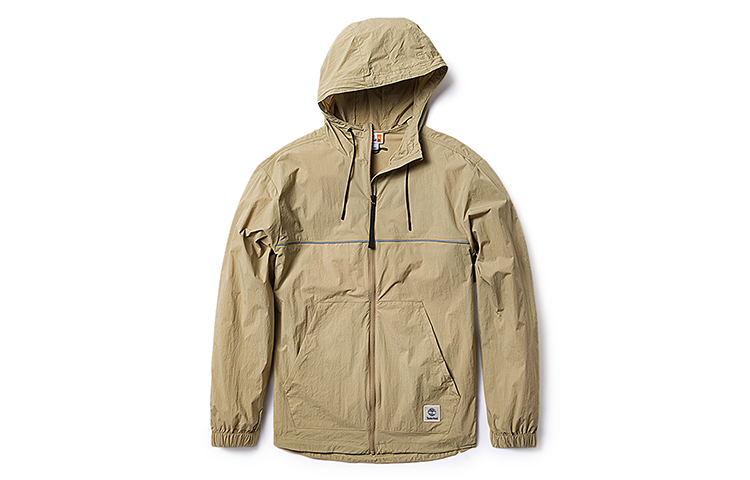 Timberland Reflective Outdoor Hooded Short Jacket Unisex - Licorice Yellow A41B5-DH4