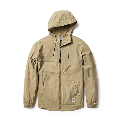 Timberland Reflective Outdoor Hooded Short Jacket Unisex - Licorice Yellow A41B5-DH4