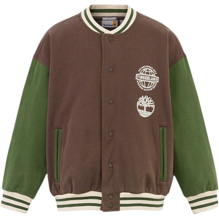 Timberland Relaxed Fit Casual Jacket Chocolate Brown Unisex A43M5-243