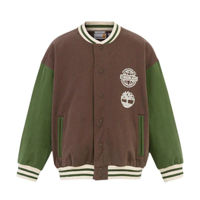 Timberland Relaxed Fit Casual Jacket Chocolate Brown Unisex A43M5-243