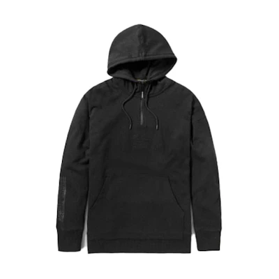 Timberland Relaxed Fit Pullover Half-Zip Hoodie Black A2ACQ001