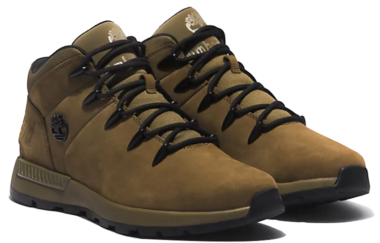 Shop Timberland Retro Kasual But Pendek 'Green Outdoor' A2QSH327