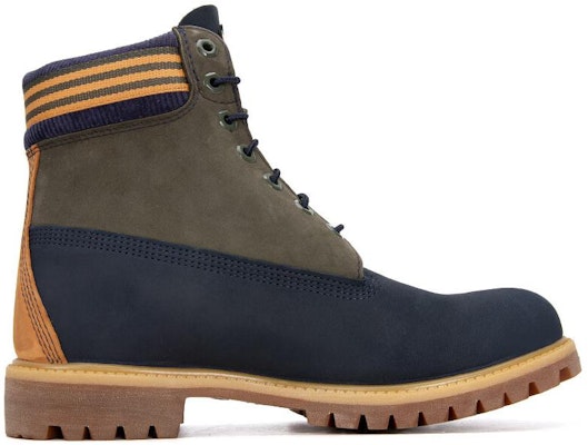 Timberland Sepatu 6 Inci Tahan Air 'Navy Orange' A5ZZF019 Order Timberland Sepatu 6 Inci Tahan Air 'Navy Orange' A5ZZF019