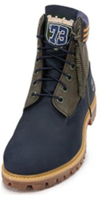 Timberland 6 Inch Waterproof Boot 'Navy Orange' A5ZZF019 Lookbook Timberland 6 Inch Waterproof Boot 'Navy Orange' A5ZZF019