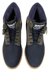 Timberland Sepatu 6 Inci Tahan Air 'Navy Orange' A5ZZF019 Shop Timberland Sepatu 6 Inci Tahan Air 'Navy Orange' A5ZZF019