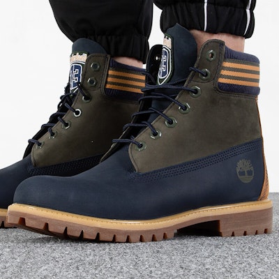 Timberland 6 Inch Waterproof Boot 'Navy Orange' A5ZZF019 Sizing Timberland 6 Inch Waterproof Boot 'Navy Orange' A5ZZF019