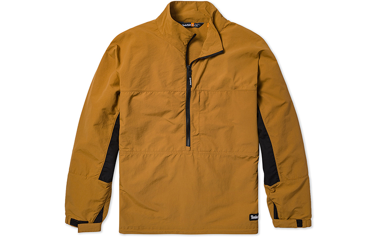 Timberland Retro Half-Zip Colorblock Jacket Wheat Unisex A5VDF-P47