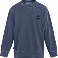 Timberland Retro Solid Casual Comfort Sweatshirt Deep Sapphire Blue - A697U-433 Timberland Retro Solid Casual Comfort Sweatshirt Deep Sapphire Blue - A697U-433