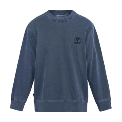 Timberland Retro Solid Casual Comfort Sweatshirt Deep Sapphire Blue - A697U-433