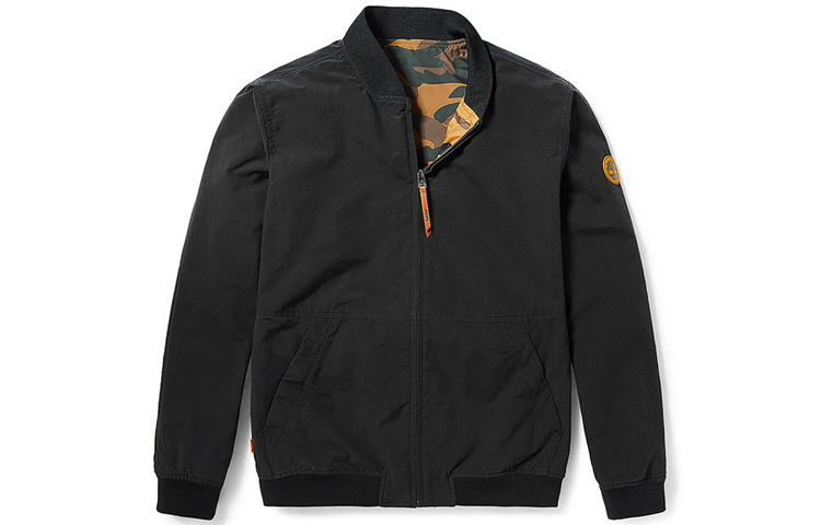 Timberland Reversible Camo Jacket Black Casual Style A2CSV-001