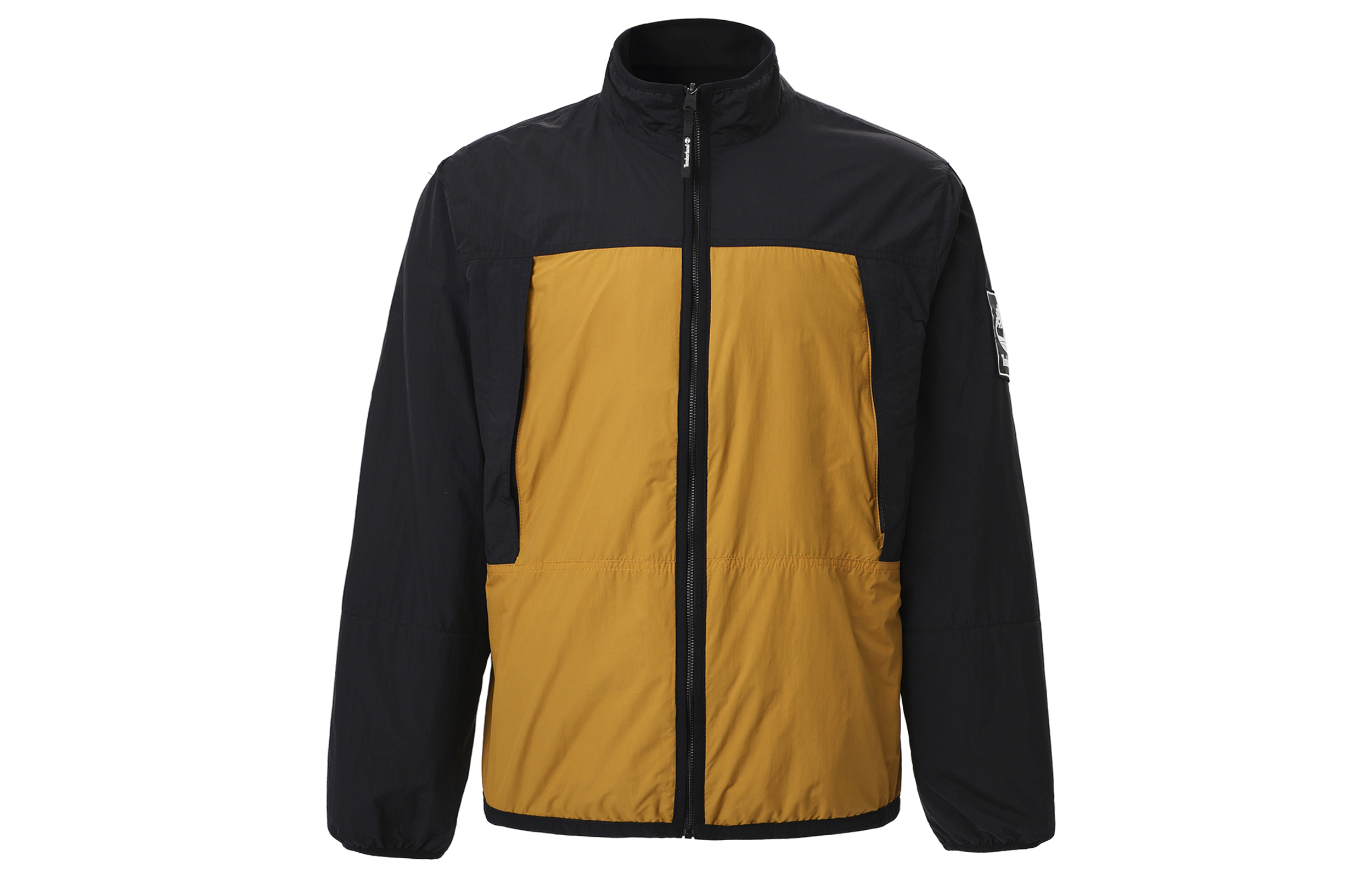 Timberland Reversible Colorblock Logo Jacket Men’s Black-Wheat A22E5-P56