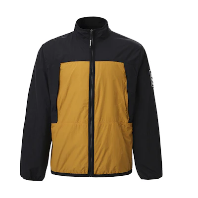 Timberland Reversible Colorblock Logo Jacket Men’s Black-Wheat A22E5-P56