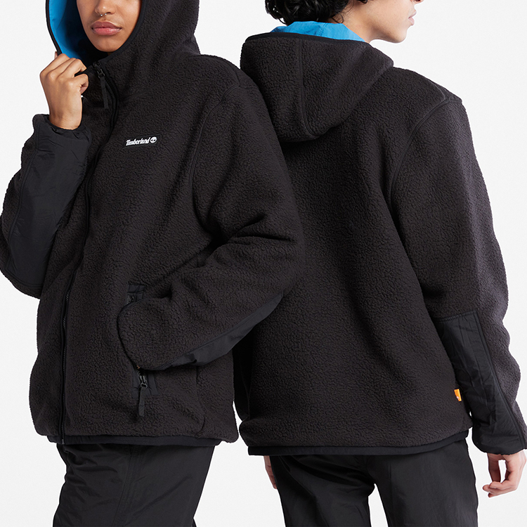 Timberland Reversible Hoodie Jacket Fleece Unisex Casual Outerwear A5VB9-CY3 圖 13