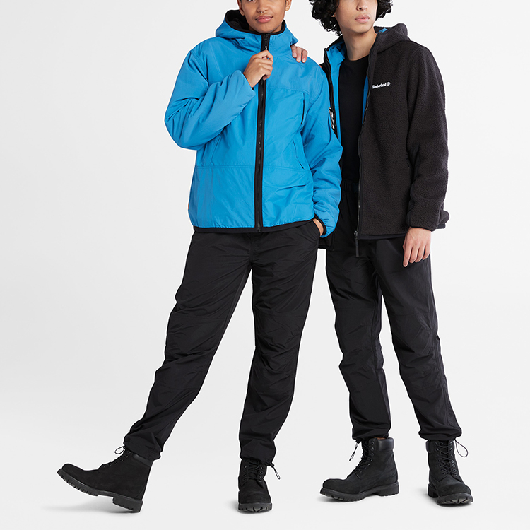 Timberland Reversible Hoodie Jacket Fleece Unisex Casual Outerwear A5VB9-CY3 圖 8