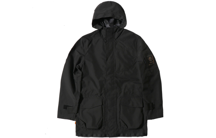 Timberland Reversible Loose Fit Pocket Hoodie Jacket Black. A2EGG-001