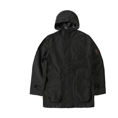 Timberland Reversible Loose Fit Pocket Hoodie Jacket Black. A2EGG-001